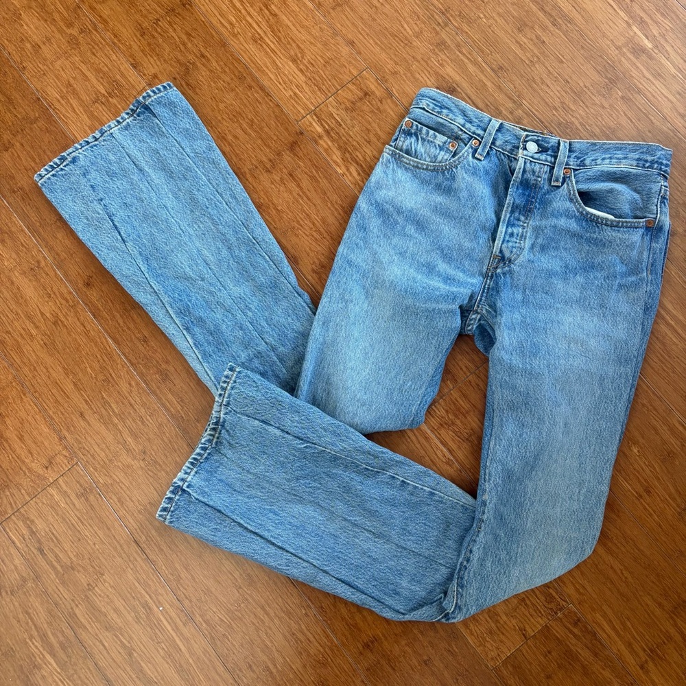 Levi's Women's Boot Cut Jeans - Light Blue